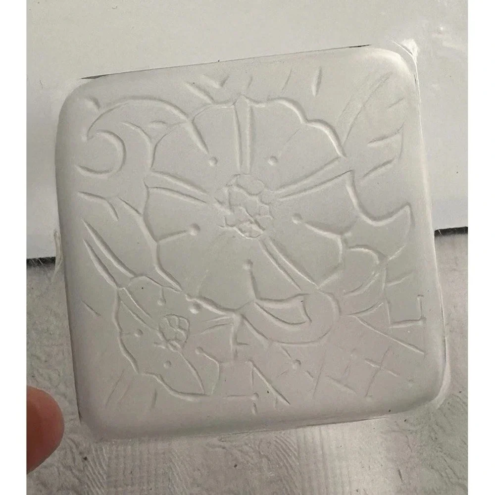 Vintage Serving Plate Tid Bit Hors d'oeuvres Glass with Frosted Design in Center